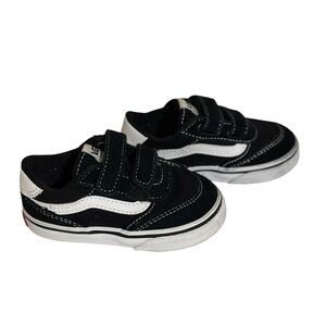 Vans Black and White Kids Sneakers